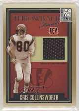 2007 Donruss Elite Throwback Threads /249 Cris Collinsworth #TT-7