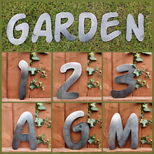 6" Sign Metal Letters Numbers Word Wall Art Home Shop Bar Garden Business 
