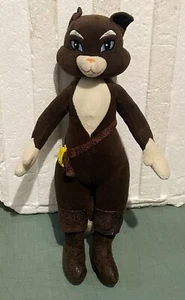 Dreamworks Puss In Boots KITTY SOFT PAWS Plush Soft Brown Cat 16” (2011) RARE - Picture 1 of 3
