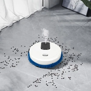 Robot Spazzatrice Spazzatrice Bagnato e Secco 3 in 1 Pavimento Autopulente - Foto 1 di 12