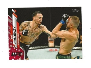 Topps UFC MAX HOLLOWAY INDEPENDENCE DAY 2020 rojo #56/76 - Imagen 1 de 2