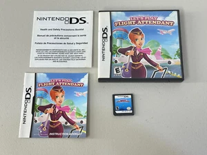 Let's Play Flight Attendant (Nintendo DS) Complete Authentic - Picture 1 of 5