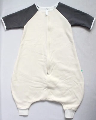 Pijama Yuni Ashley Talla 5-6 Manta Usable Esponjosa Pies Abiertos 2.5 TOG Crema/Gris Foto 1 de 4