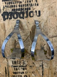 Vintage Christophe Toe Clips- Pair - VGC - Picture 1 of 4