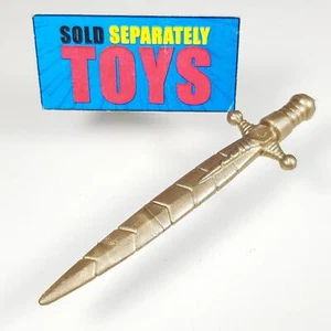 Vintage Coleco Sectaurs Dargon SCHWERT Original Ersatz Gold Waffe Zubehörteil - Bild 1 von 11