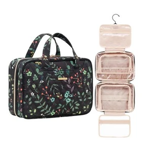 Hanging Travel Toiletry Bag for Women Traveling With Leakproof Compartment Ma... - Picture 1 of 6