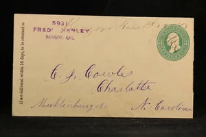 Kansas: Bangor 1879 Brief, Ms mit Jahresdatum, DPO Coffey Co - Bild 1 von 2