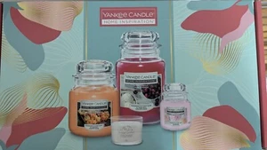 YANKEE CANDLE Home Inspiration Mega 4 Piece Candle Set MEGA GIFT EDITION Large - Picture 1 of 2