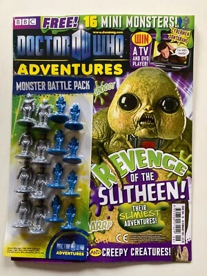 Doctor who Adventures Magazine Issue 204 with Free Gift 2011 - Image 1 of 2