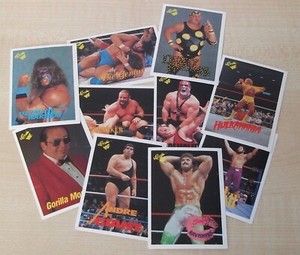 WWF WWE WCW Wrestling TitanSports 1990 Trading Cards - Complete Your Collection