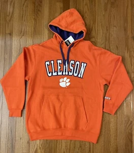 e5 USA Men's Clemson Tigers Fleece Pullover Hoodie NWT XL - Picture 1 of 1