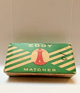 Vtg EDDY Matches Box Empty Canada - Picture 1 of 5