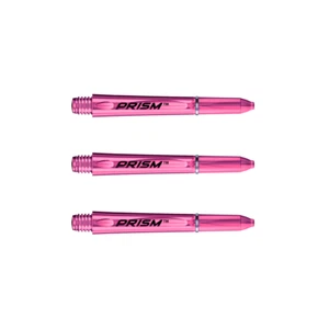 Winmau Prism 1.0 varillas de dardos rosa cortas - Imagen 1 de 1