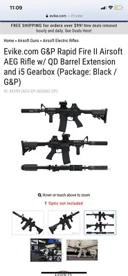 G&P Full Metal M4 solo con recogida de engranajes Foto 1 de 4