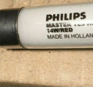 PHILIPS MASTER Leuchtstofflampe TL5 HE 14W/RED ROTLICHT ROT G5 - Bild 1 von 1