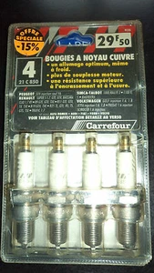 4 NEUE KERZEN 21 C 850. RALLYE 2 / RINGEERA / SUPER 5 / 504 / CLIO / R21 - Bild 1 von 4