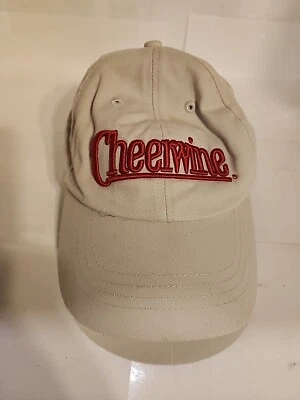 Cheerwine 棒球帽,奶油色,安提瓜,水洗棉,1 码,刺绣 — 第 1/4 张图片
