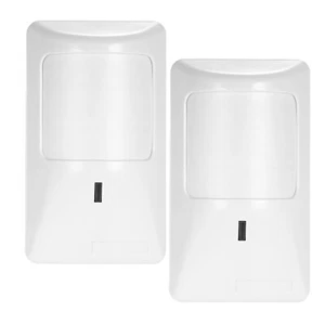 -Pet PIR Motion Wired Alarm Dual Infrared Detector Pet Immune E7O1 - Picture 1 of 12