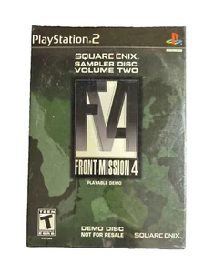 Square Enix Sampler Front Mission 4 Demo Disc (Playstation 2, 2004 - PS2) Sealed - Picture 1 of 2