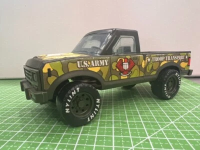 Nylint Corp  U.S. Army Troop Transport Pick-Up Truck #8230 Made In USA 1990 - Image 1 of 4