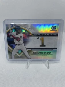 Jackson Chourio - 2023 Bowman - Bowman Scouts #1 Prospect - Cerveceros - Imagen 1 de 2