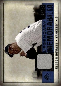 2008 SP Legendary Cuts Legendary Memorabilia 25 #LM-EH Elston Howard MEM 12/25 - Picture 1 of 2