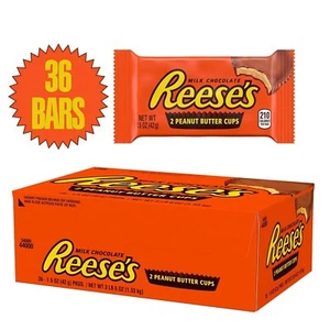 Caramelo de chocolate Reese's, tazas de mantequilla de maní 1,5 onzas (paquete de 36)  - Imagen 1 de 1
