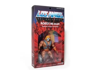 Master Of The Universe/Los Amos Del Universo Vintage Robot He-Man Figure Super 7 - Picture 1 of 2