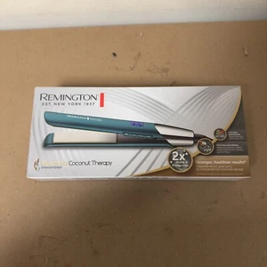 Plancha de pelo Remington S8648 turquesa con cable terapia avanzada de coco - Imagen 1 de 7