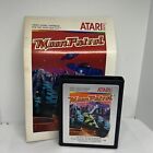 Moon Patrol (ATARI 2600, 1983) Game Cartridge w/ Manual