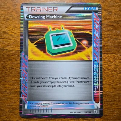Dowsing Machine 128/135 - ACE SPEC Plasma Blast Ultra Rare 2012 - Pokémon TCG LP - Image 1 of 4