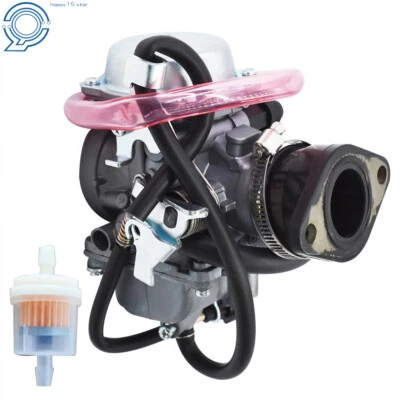 Fit For Kawasaki KLR250 1987-2005 Carburetor W/ Intake Boot Joint Manifold New - Image 1 of 4