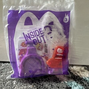 NEW Disney Inside Out 2 Red Anger #3 McDonald’s Happy Meal Toy 2024 SEALED - Picture 1 of 2
