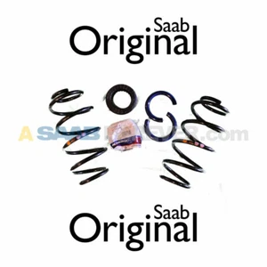 NEW GENUINE SAAB 9-3 FRONT SPRING KIT FWD V6 AERO SPORT LOWERED 2006-2008 4D/5D - Picture 1 of 2