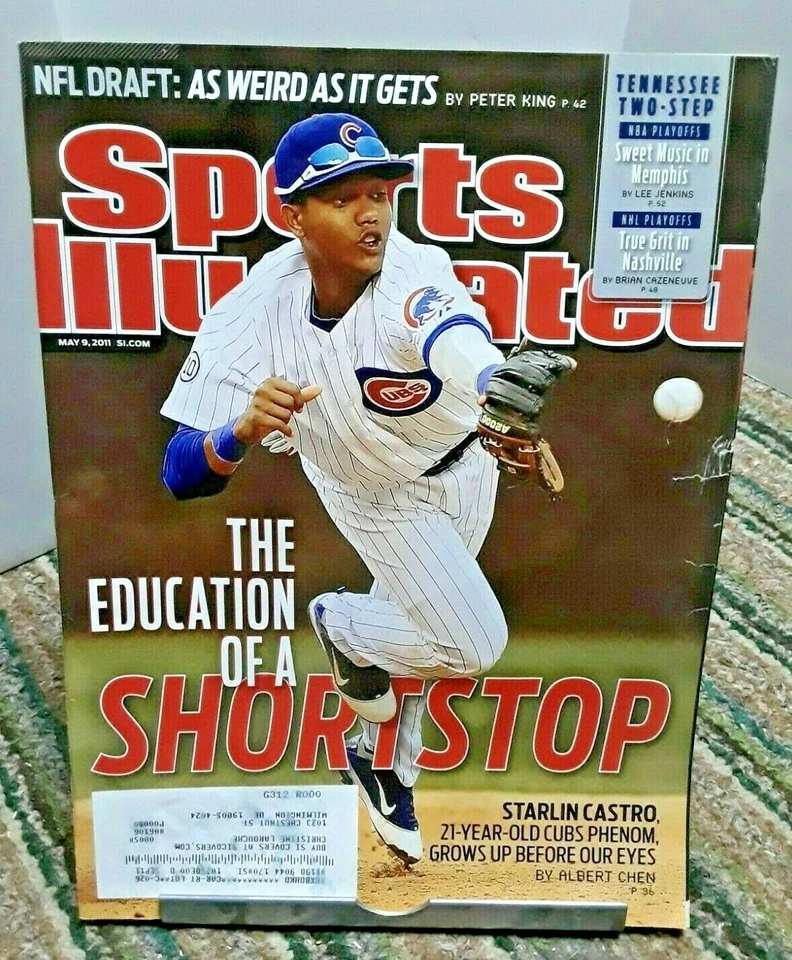 Sports Illustrated Magazine May 2011 Starlin Castro Chicago Cubs - Image 1 of 1