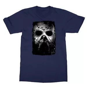 Jason Voorhees Friday The 13th Horror Movie Film Killer Men's T-Shirt - Picture 1 of 16