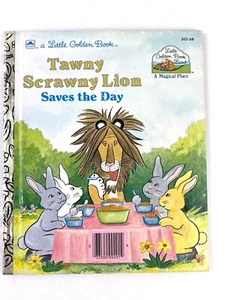 Tawny Scrawny Lion Saves The Day A Little Golden Book 1989 201-58 Teitelbaum - Bild 1 von 12
