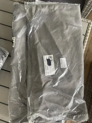 全新修复硬件 Sunbrella 枕套 Sham 22x22 木炭斜纹布 全新 — 第 1/4 张图片