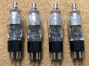 2 Stück 7J12S Röhren rus. Equivalent zu Western Electric WE 328A ähnlich WE 310A - Bild 1 von 18