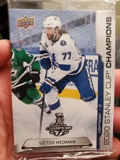 NEW/SEALED 2020 Upper Deck Stanley Cup Champions Tampa Bay Lightning SET🔥RARE🔥