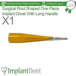 1x Root Shaped Compressive Fixture Driver With Long Handle Dental Instrument - Picture 1 of 3