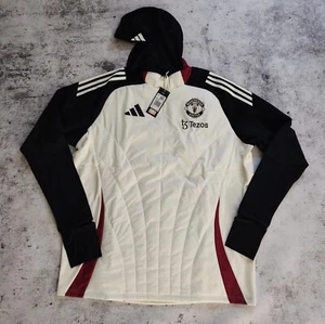 adidas X Manchester United Tiro 24 Winterised Top White JE3743 SIZE XL - Picture 1 of 15