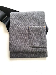 Booq Gray Laptop Computer Tablet Notebook Messenger Shoulder Bag - Picture 1 of 8