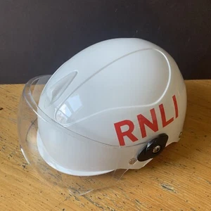 RNLI Toy Kids Resue Helmet w/ Visor - Hat - Emergency Services Fancy Dress - Picture 1 of 10