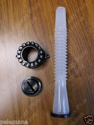 BLITZ GAS CAN SPOUT & PARTS KIT GOTT RUBBERMAID NOZZLE-STOPPER-SCREW CAP COLLAR - Image 1 of 4