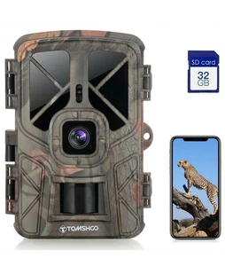 TOMSHOO Telecamera da Trail 36MP 4K WiFi Telecamera da Caccia Impermeabile WiFi935Pro - Foto 1 di 15