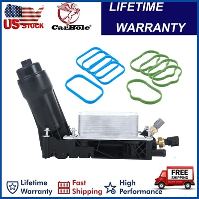 Engine Oil Cooler Filter Housing For 2011-13 Dodge Grand Caravan 3.6L 5184294AE - Image 1 of 4