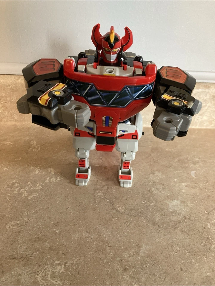 Bandai De Colección 1991 Deluxe Dino Megazord Mighty Morphin Power Rangers Incompleto Foto 1 de 4