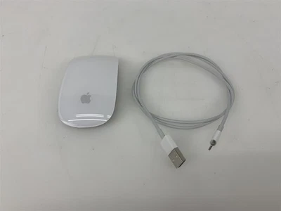 Apple Magic Mouse 2 Wireless Mouse - White A1657 with USB Lighting Cable - Image 1 of 4