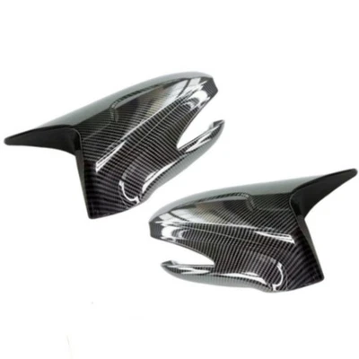 Fit 06-12 Lexus IS IS250 IS350 ISF Carbon Fiber Black Rearview Mirror Cover Caps Foto 1 de 4
